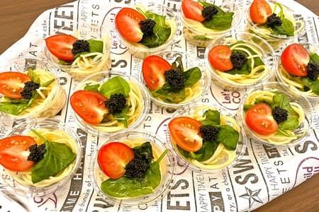 冷製カッペリーニトリュフソース